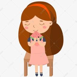 吃瓜姑娘图片,吃瓜姑娘的潮流风采  第2张